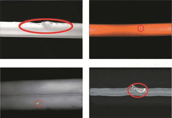 線纜護套表面缺陷